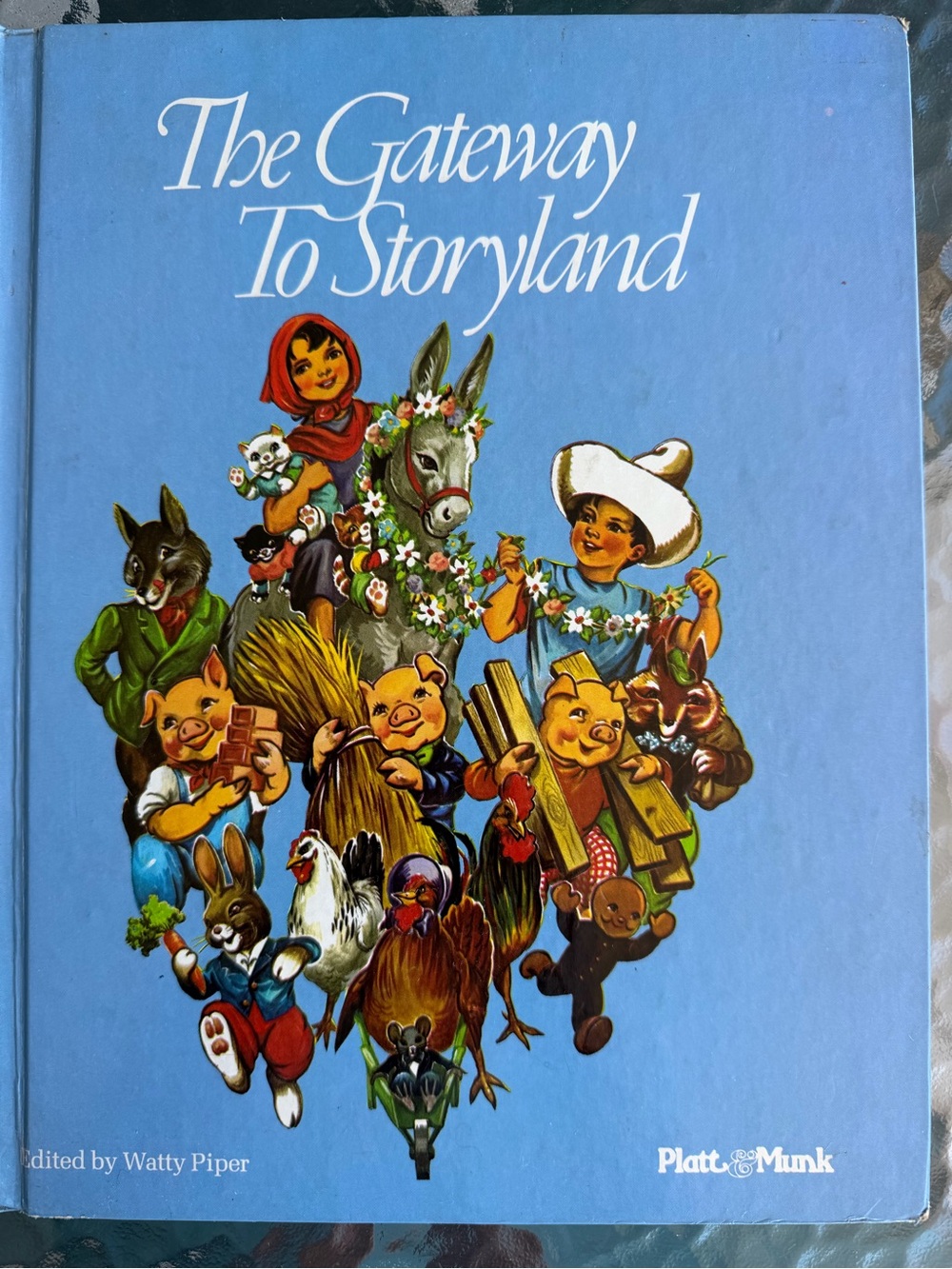 1969 The Gateway To Storyland By Watty Piper Vintage Children’s Hardcover Book